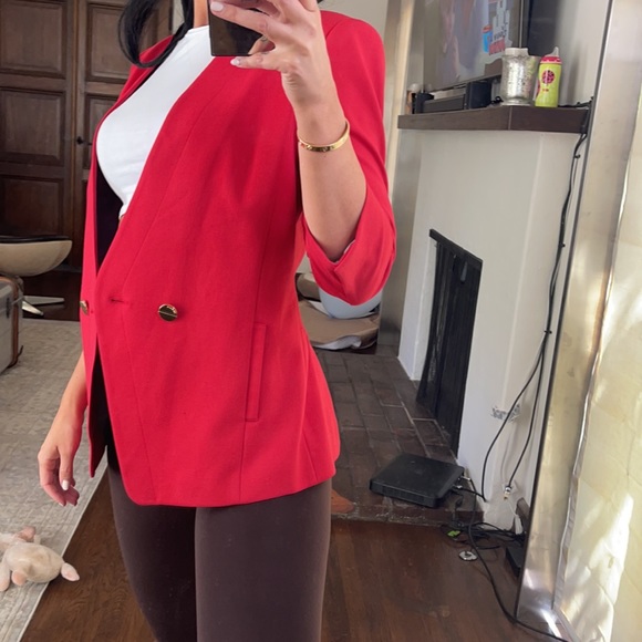 Red blazer - Picture 3 of 6